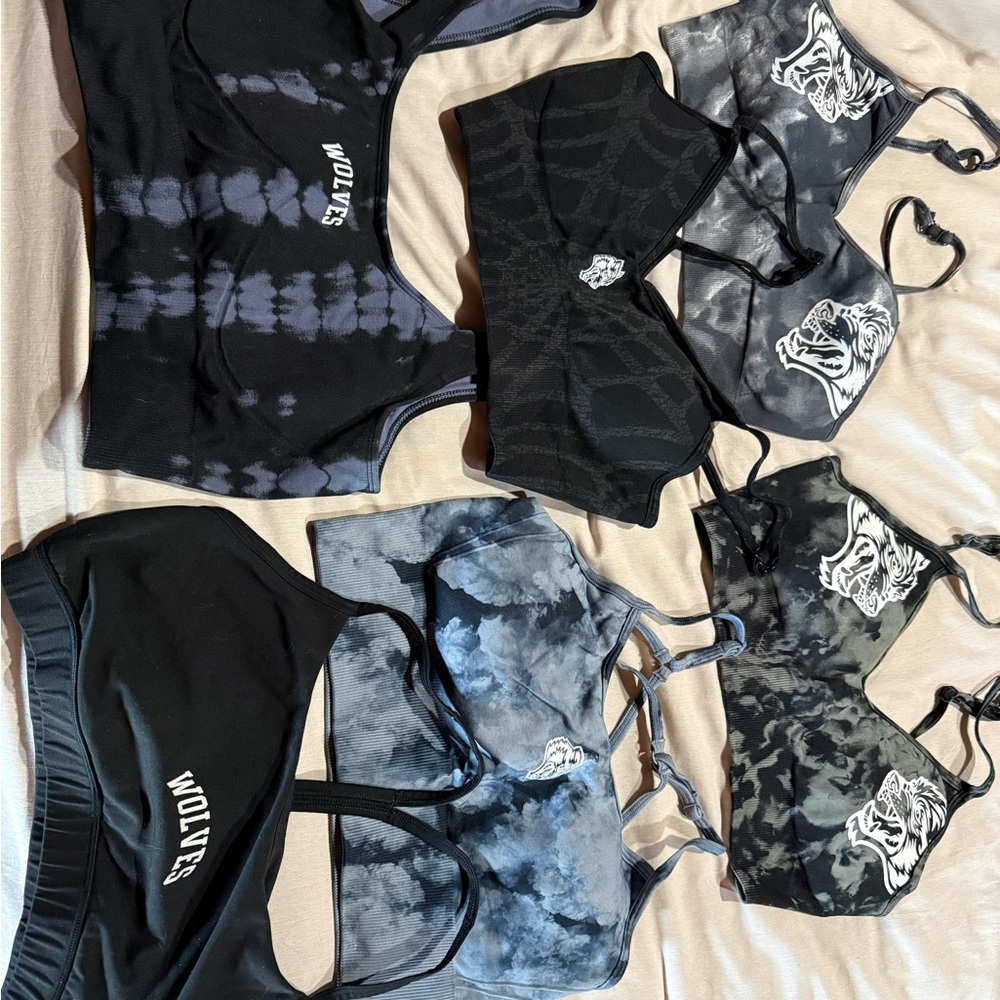 Darc Sport women’s bras, jackets, shorts NWOT